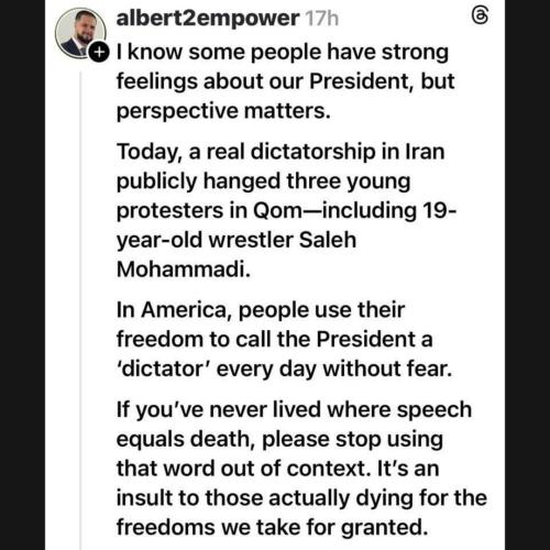 a speech f
