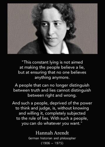 Hannah Arendt- Nihilism