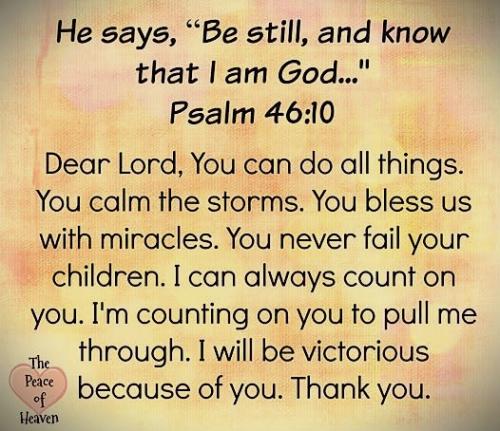 030226 - Be Still; Ps 46-19