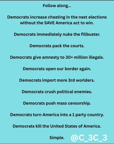 a dems cheat f