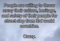 Supporting 3rd World Culture