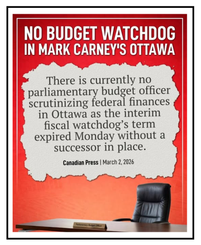 no budget watchdog