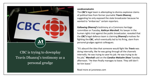CBC trying to downplay