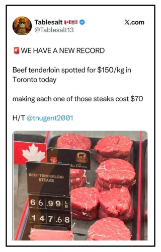 beef prices