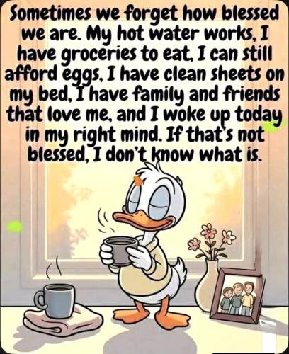 031626 - Blessed duck