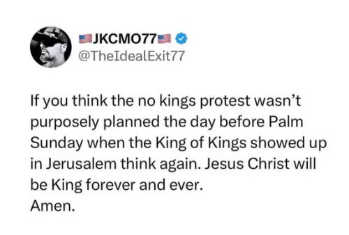 no-king-before-palm-sunday