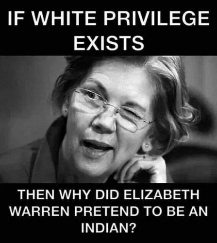 elizabeth warren indian
