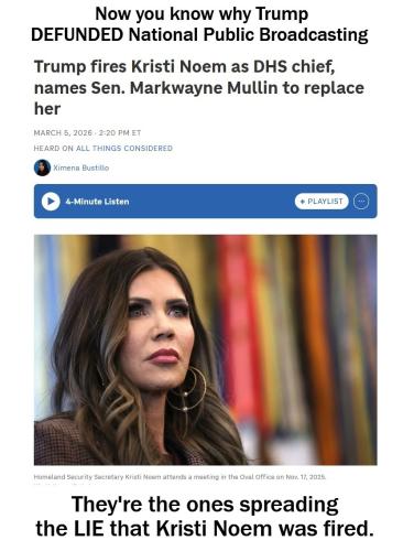 Now you know why Trump defunded National Public Broadcasting