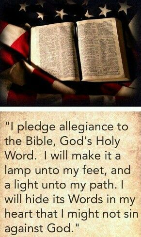 pledge to bible