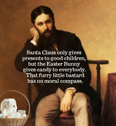 santa-gives-to-good-easterbunny-anybody