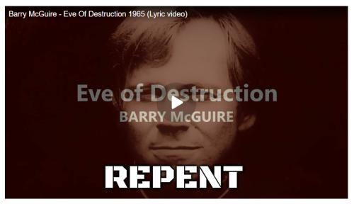 Barry McGuire REPENT screenshot