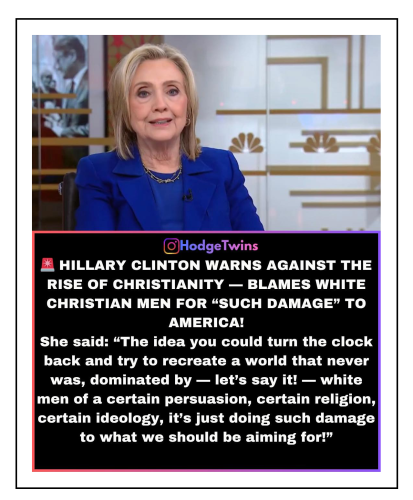 clinton warns