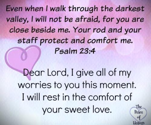 042826 - Walk through darkness, Psm 23-4