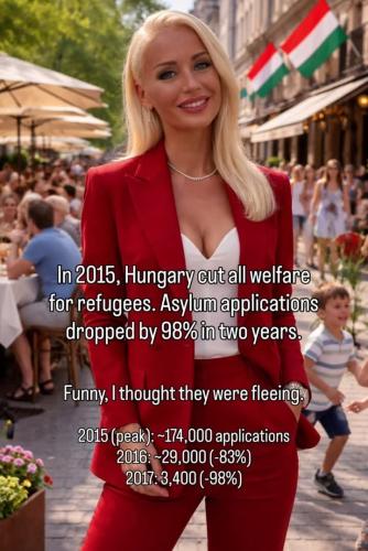 Just like Poland they don't any illegals!