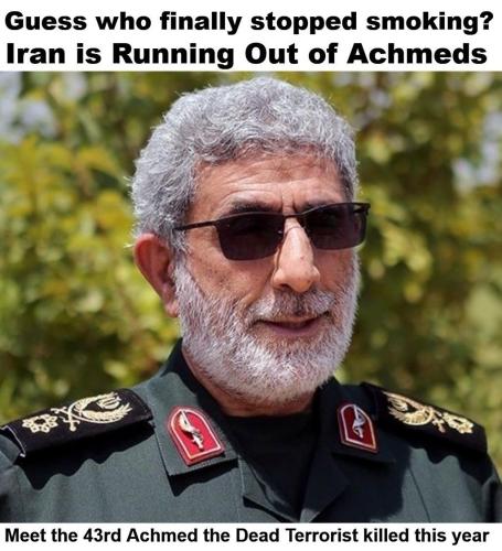 Guess who finally stopped smoking Achmed #43.