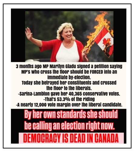 democracy in Canada is dead