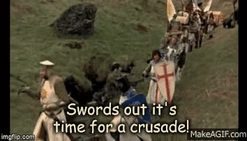 CRUSADES SWORDS OUT