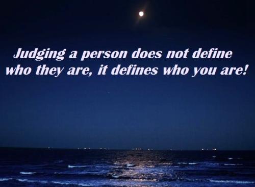 040626 - Judging defines you
