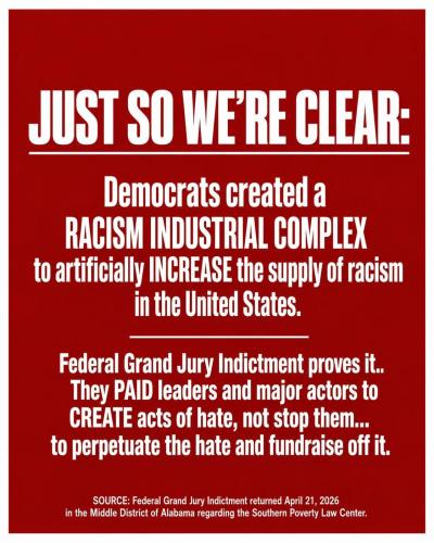 racism financed