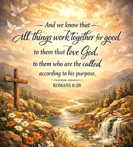 041826 - And we know; Rom 8-28