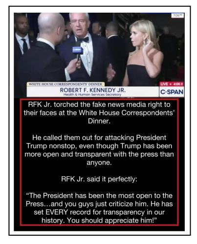 torched fake media