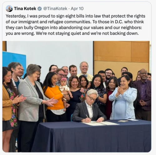 Kotek immigrants rights bills