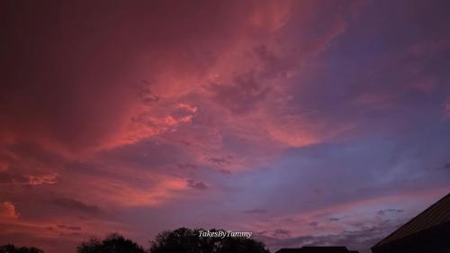 Storm passed us by with only a brief shower