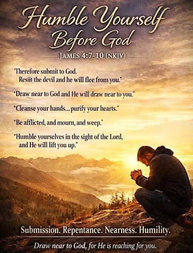041726 - Humble yourself; James 4-7-10