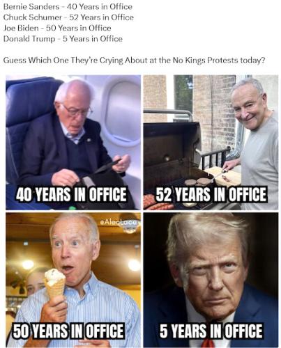 NO KINGS BERNIE CHUCK