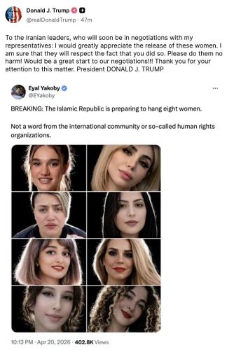 donald-trump-iranian-women-execution-hanged-truth-social-jpg