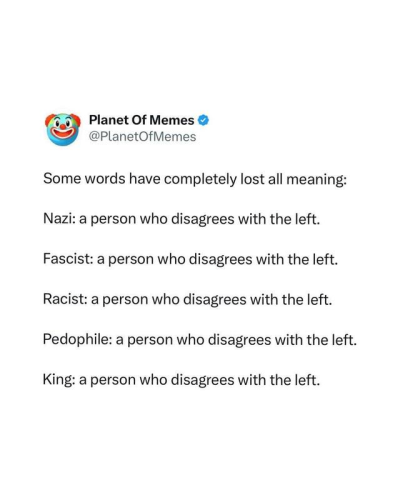 lost their meaning