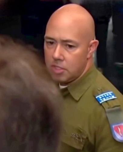 Brian Mast in IDF Uniform