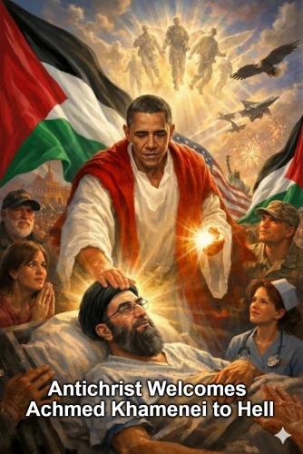 Antichrist Welcomes Achmed Khamenei to Hell