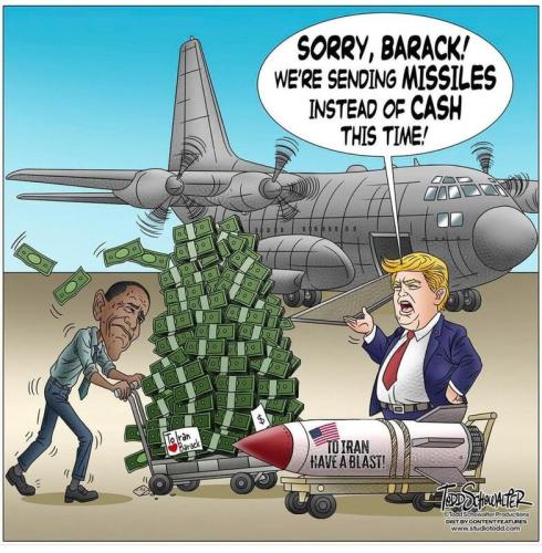 Trump obama iran missiles