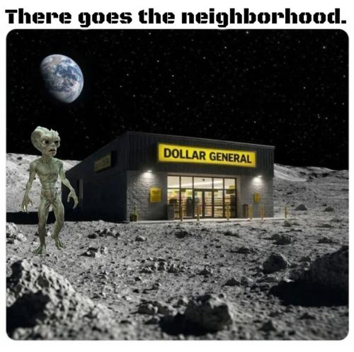 Dollar General there goes the neighborhood.768px