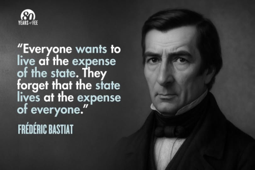 Frederic bastiat states lives on you