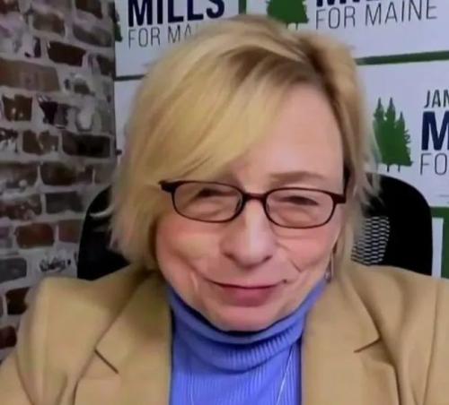 Wow corrupt Maine governor mills