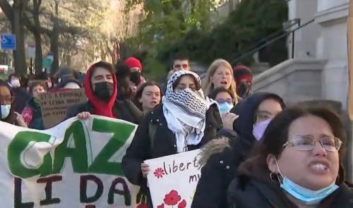 👹 💥they're paid assholes foreign students pro palestinian