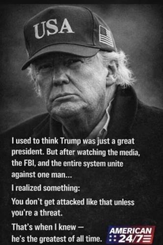 TRUMP GREATEST OF ALL TIME