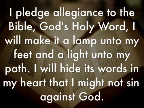 pledge to bible 10