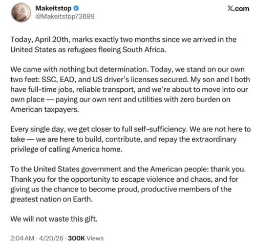 2-months-since-left-south-africa