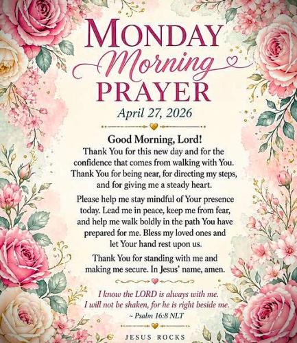 042726 - Monday Morning Prayer