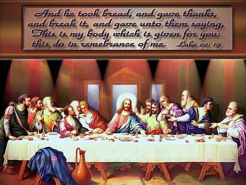 040226 - Last supper; Luke 22-19