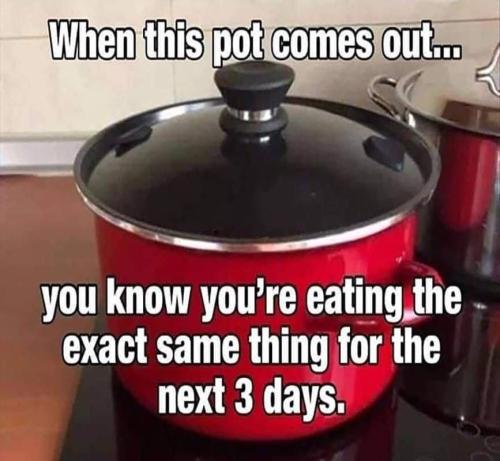 a pot f