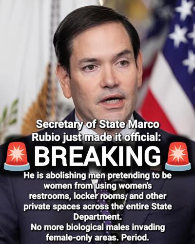 Secretary of State Marco Rubio just made it official: