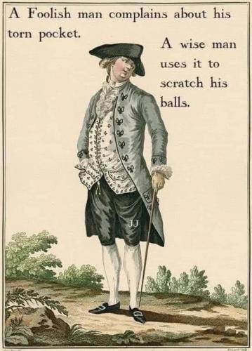 foolish-man-complains-torn-pocket