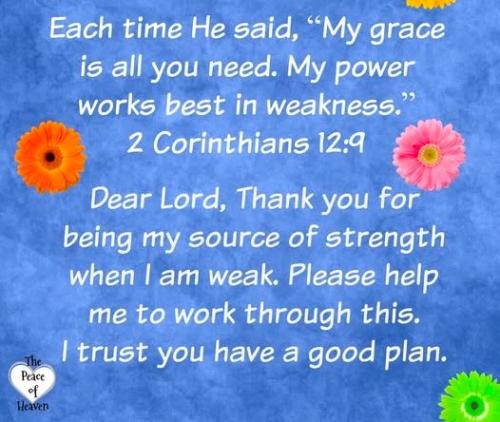 050726 - My Grace 2 Cor 12-9
