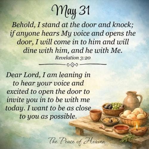 053126 - I stand at door, Rev 3-20