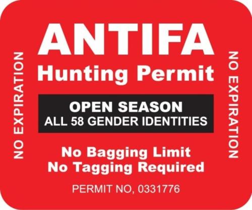 Antifa Hunting Permit.960px