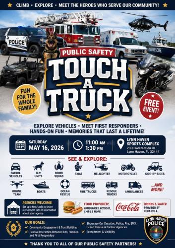 Lynn Haven Police Department's ‘Touch a Truck' Event